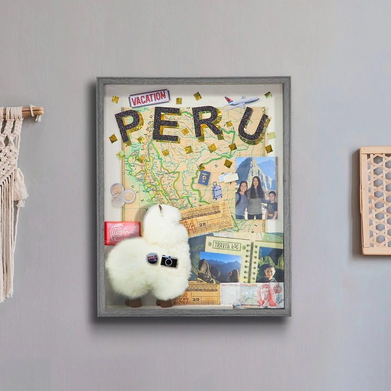 Gray Shadow Box by Studio Décor