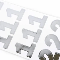 Silver Foil Number Stickers by Recollections™