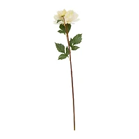 32" White Dahlia Artificial Flower Stem, 8ct.