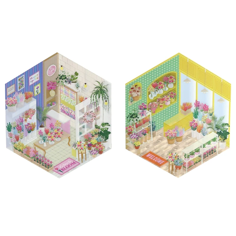 Flower Shop Sticker Scene Kit by Recollections™
