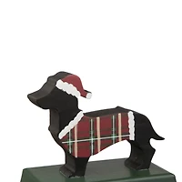 Glitzhome® 6" Dachshund Stocking Holder
