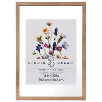 Home™ 14" x 20" Brown Float Frame by Studio Décor®