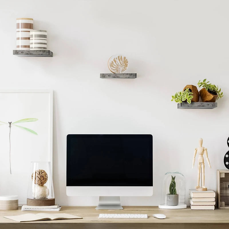 Sorbus 9.2" Tile Wall Shelves