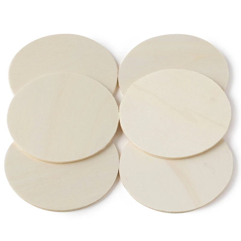 3" Wood Circles, 6ct. by Make Market®