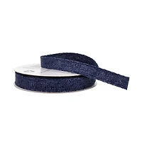 3/8" x 7yd. Faux Linen Ribbon by Celebrate It