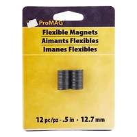 12 Packs: 12 ct. (144 total) ProMAG® Button Magnets, 1/2"