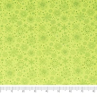 SINGER Christmas Snowflakes on Cotton Fabric