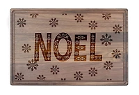 17" x 11" Scandinavian Noel Walnut Cutting Board