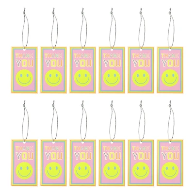 24 Packs: 12 ct. (288 total) Good Vibes Thank You Gift Tags by Celebrate It™
