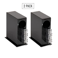 Mind Reader Foundation Collection Black Utensil Dispenser, 2ct.