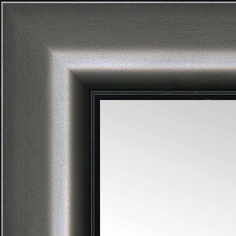 Timeless Frames® Cleo Pewter 24" x 37" Framed Mirror
