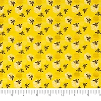 SINGER Honey Bee Gnomes Cotton Fabric Bundle