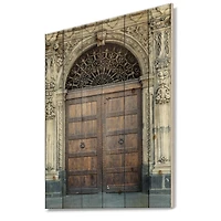 Designart - Old Door in Catania, Italy