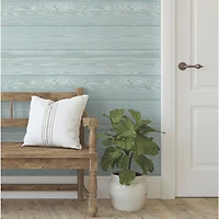 RoomMates Raised Shiplap Peel & Stick Wallpaper