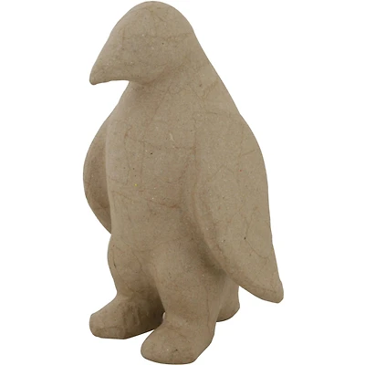 Papier Mache 8" Paper Mache Penguin Style 2
