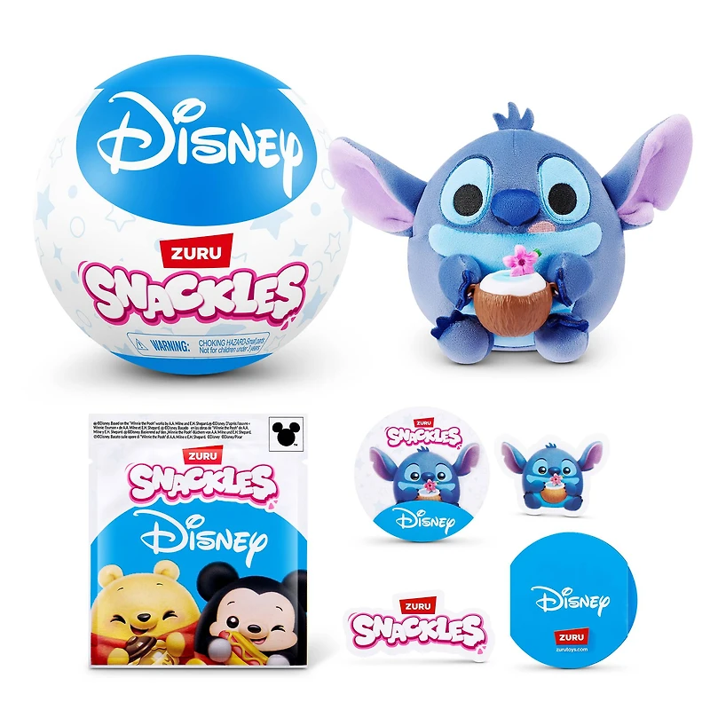 Snackles Disney® 5" Plushie Blind Pack