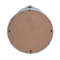 Habitat Alaric 21.5" Pewter Rosette Framed Mirror