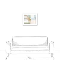 Pastel Modern Abstract 24" x 20" Canvas Wall Art