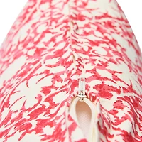 Hello Honey® Red Ivy Print Pillow Cover