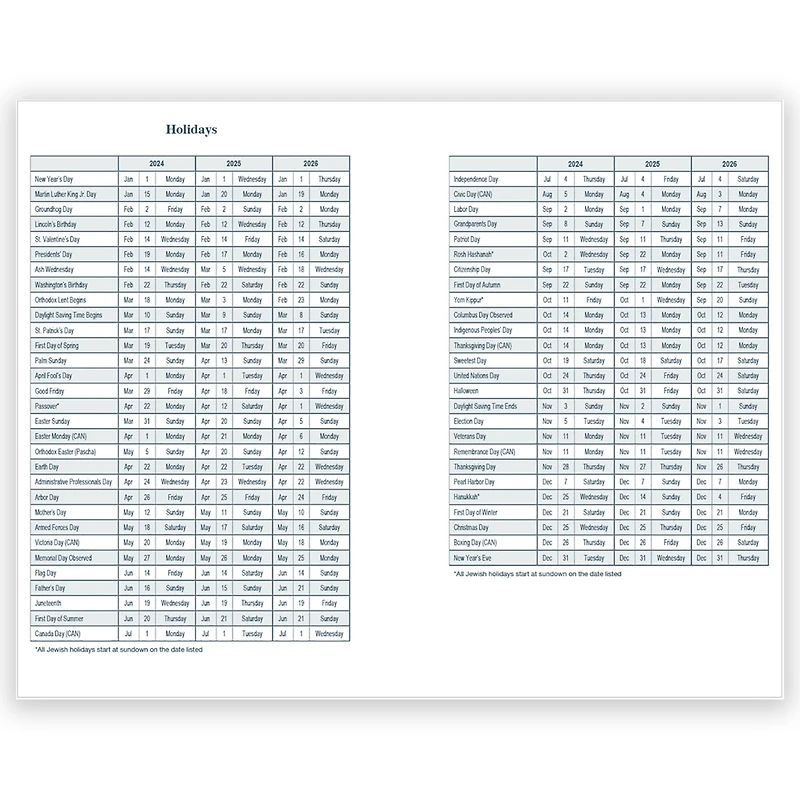 House of Doolittle® Blue Recycled Daily Educational Planner