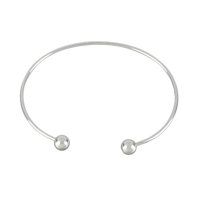 Charmalong™ Rhodium Faceted Bead Charm Bracelets by Bead Landing™