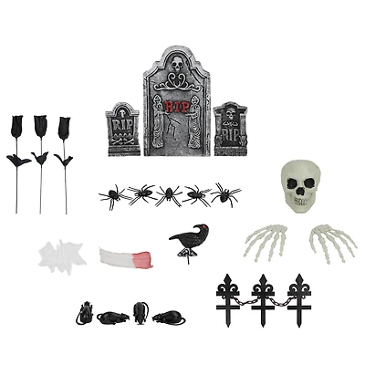 Tombstone Outdoor Halloween Decoration Set