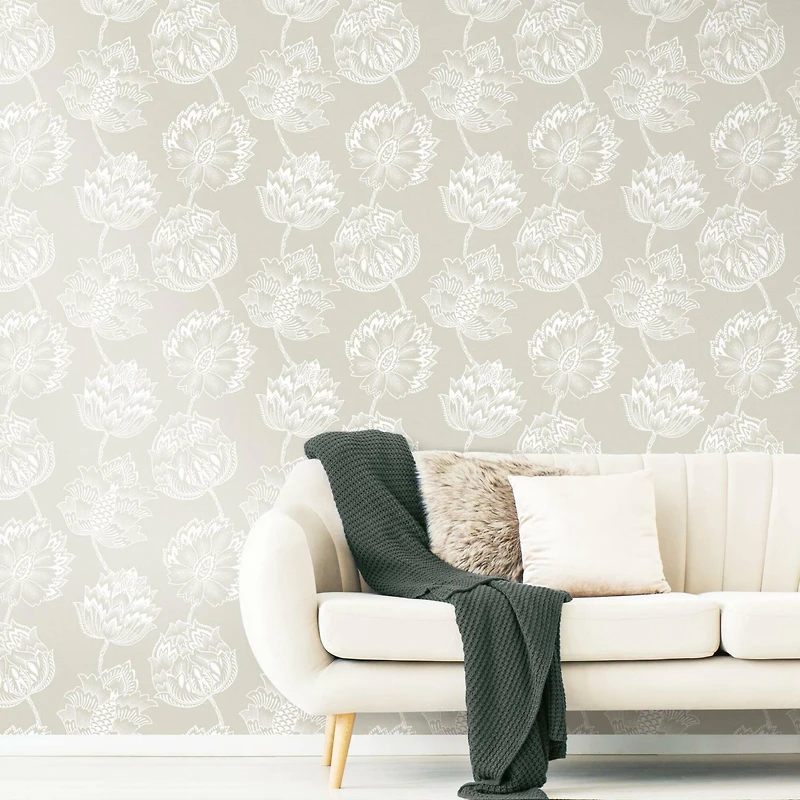 RoomMates Batik Jacobean Peel & Stick Wallpaper