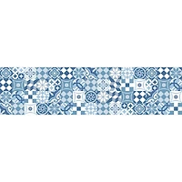 Crearreda Blue Cementine Peel & Stick Backsplash