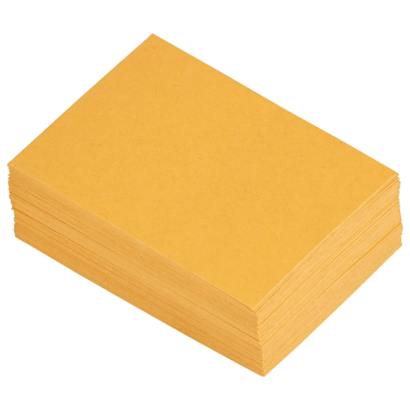 JAM Paper Brown Kraft Manila #4 Coin Business Commercial Envelopes with Peel and Seal Closure