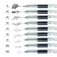 Ohuhu® Kohala 9 Piece Liquid Fineliner Drawing Pens