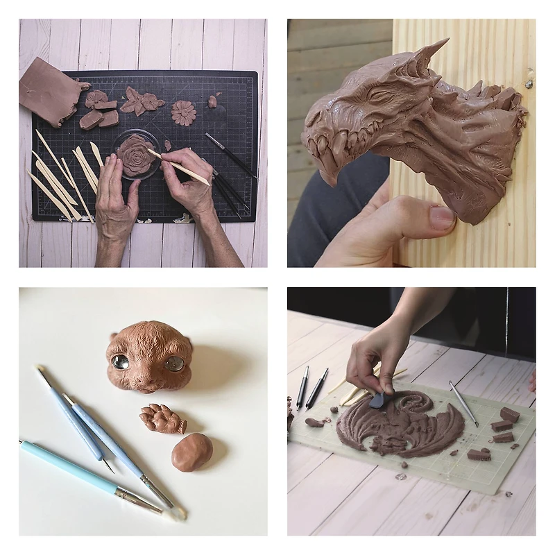 Monster Clay® 3lb. Medium Brown Elastic Clay