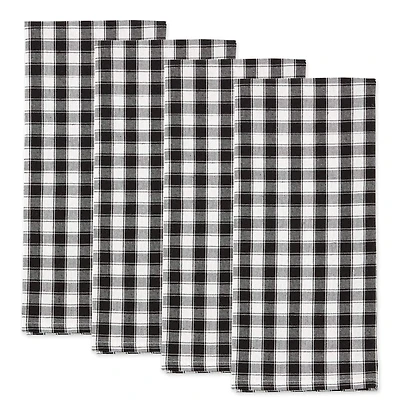 DII® French Check Dishtowel, 4ct.