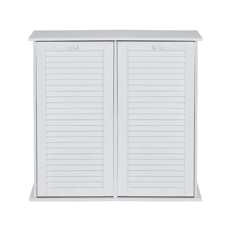 Household Essentials Tilt-out Cabinet Laundry Sorter with Shutter Front