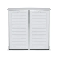 Household Essentials Tilt-out Cabinet Laundry Sorter with Shutter Front