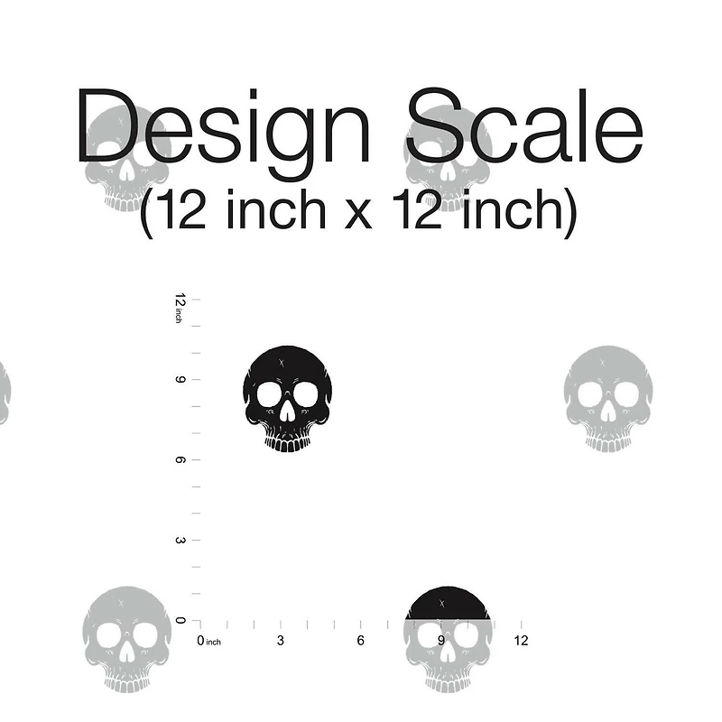 RoomMates Disney® Cruella Glamour Skulls Peel & Stick Wallpaper