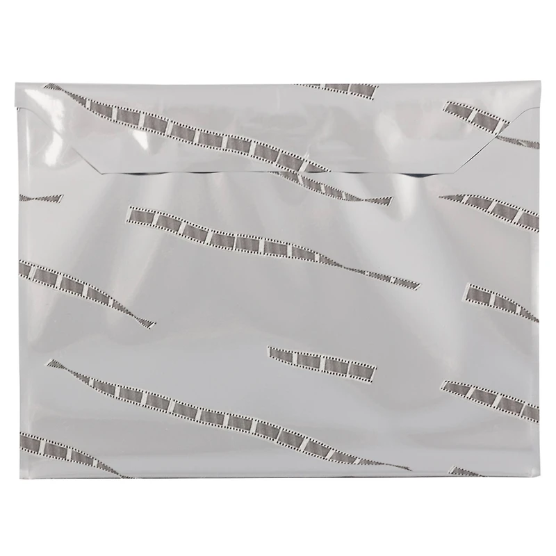JAM Paper 5" x 6.125" Silver Film Foil Self Adhesive Closure Envelopes, 25ct.