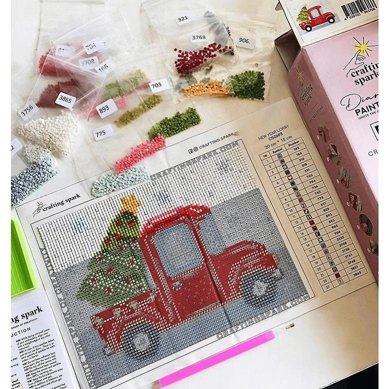 Oven Christmas Morning Cross Stitch Kit
