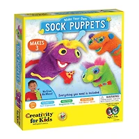 Creativity for Kids Make Your Own Sock Puppets Kit