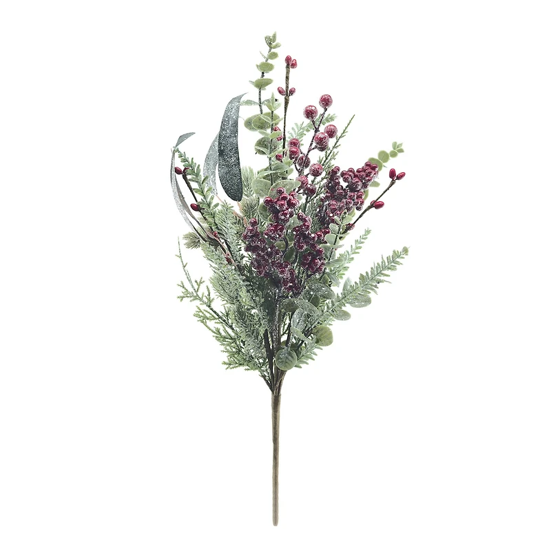 21" Icy Pine, Eucalyptus & Berry Deluxe Bush by Ashland®