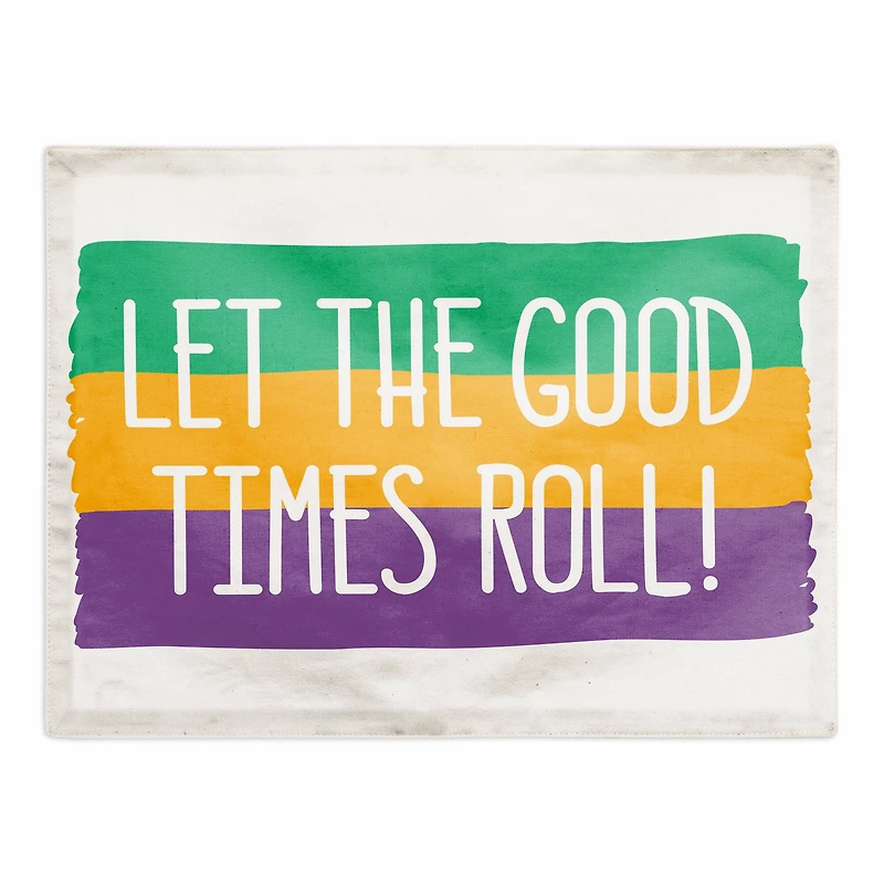 Let Good Times Roll Mardi Gras Placemat