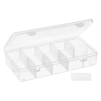 6 Pack: Bead Storage Box with Adjustable Compartments by Bead Landing™