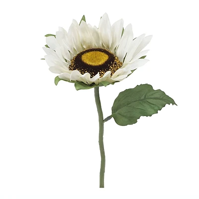 10" Cream Sunflower Pick by Ashland®