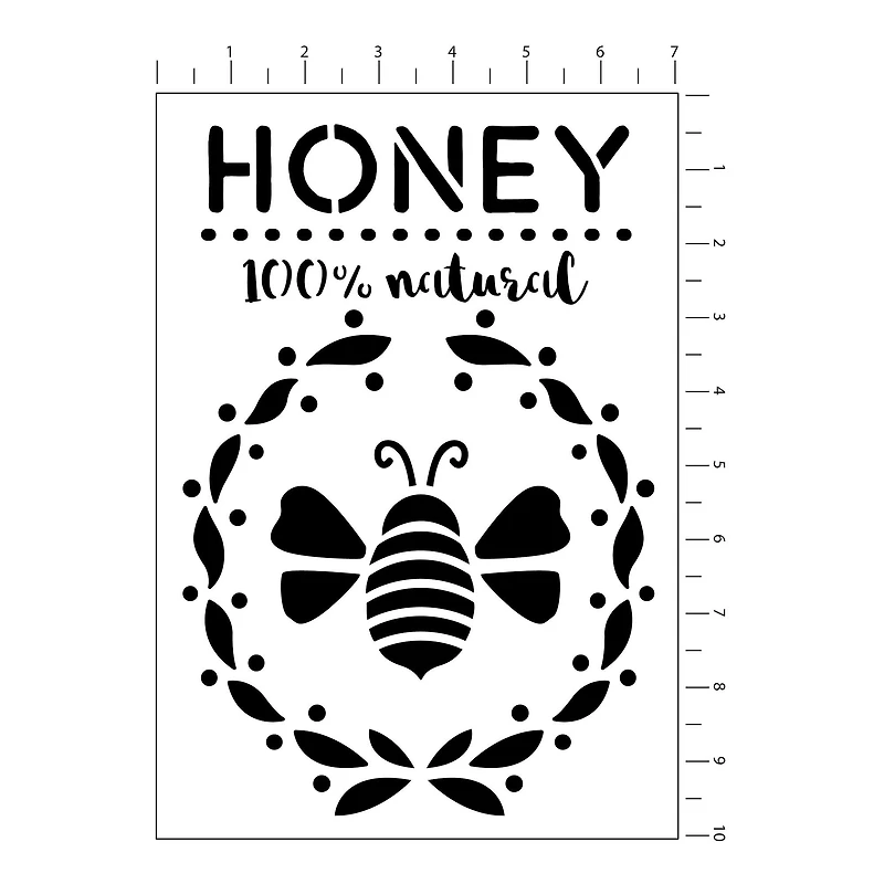 Honey Stencils by Craft Smart®, 7" x 10"