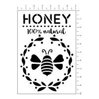 Honey Stencils by Craft Smart®, 7" x 10"