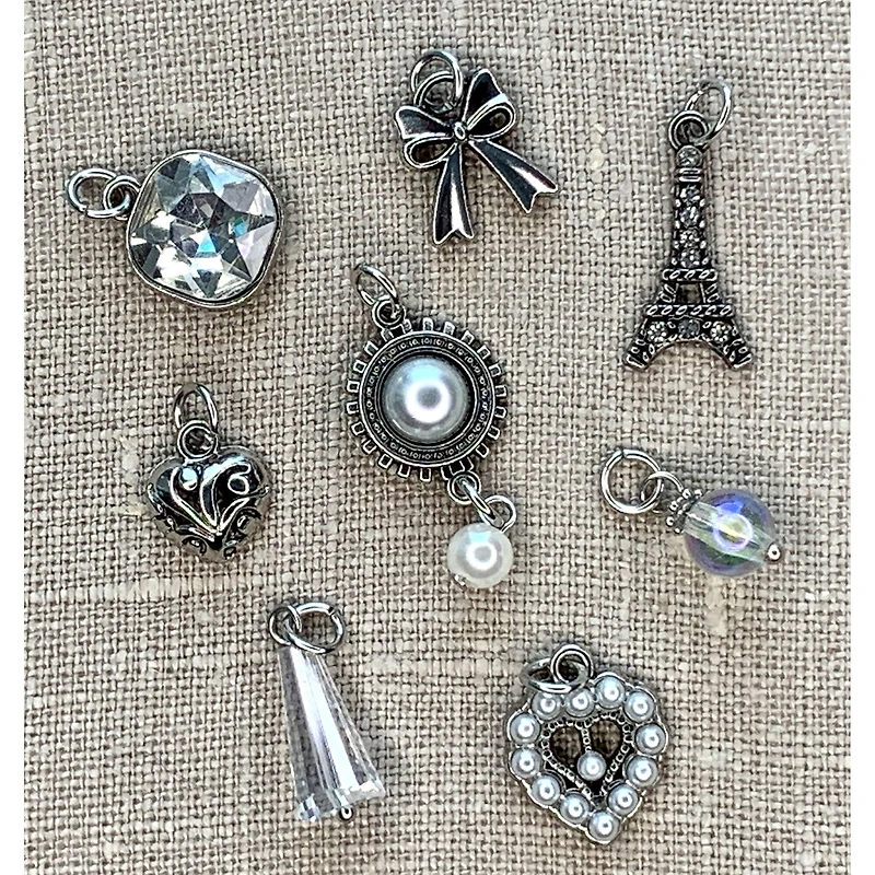 Jewelry Made By Me Heart Charms, 8ct.