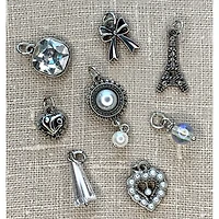 Jewelry Made By Me Heart Charms, 8ct.