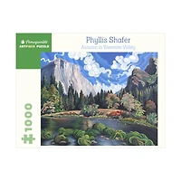 Phyllis Shafer - Autumn in Yosemite Valley Puzzle: 1000 Pcs