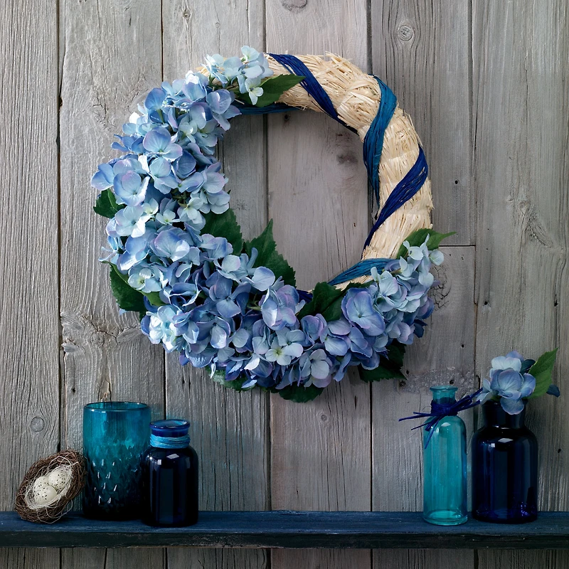 Decorative Straw Wreath by Ashland