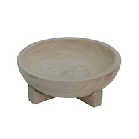 11" Natural Potpourri Wood Bowl by Ashland®