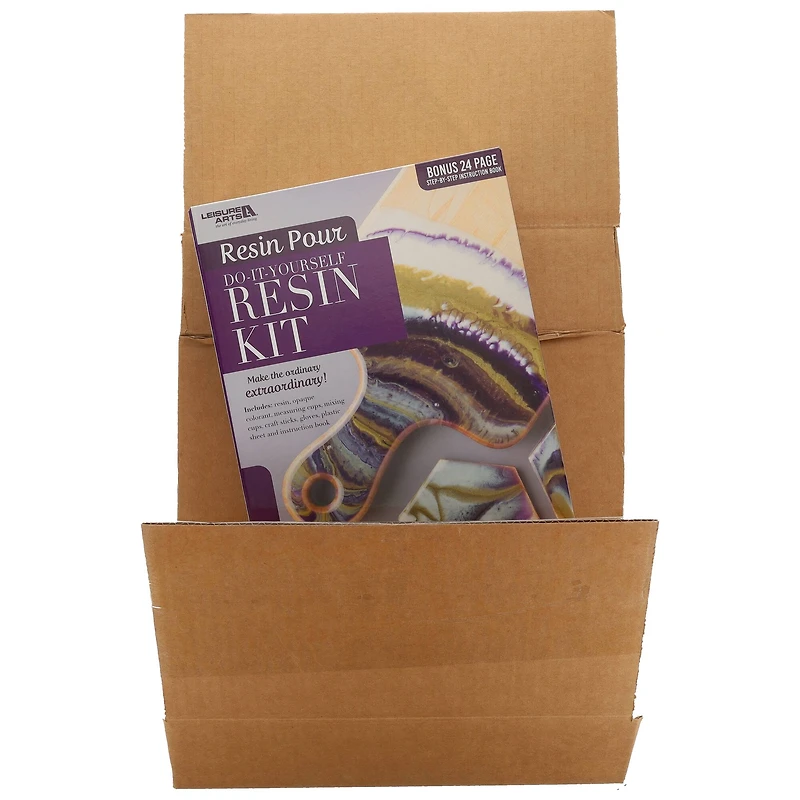 Leisure Arts® Purple Box Resin Pour Kit